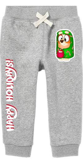 Happy Holidays Toddler Jogger Sweatpants