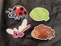 Vinyl Bug Friends Pack | Car Decals | Laptop Decals | Water Bottle Decals |