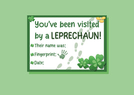 Classroom Leprechaun Visit Vinyl Stickers | Car Decals | Laptop Decals | Water Bottle Decals |