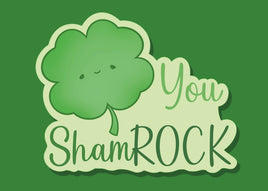 You Sham-ROCK Vinyl Stickers | Car Decals | Laptop Decals | Water Bottle Decals |